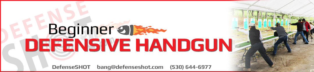 Beginner Handgun Shooting Course