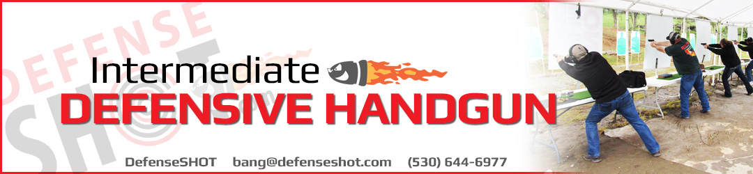 Intermediate Handgun Shooting Course